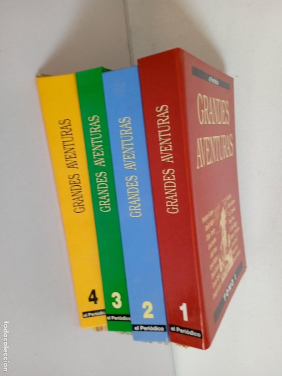 C&oacute;mics: GRANDES AVENTURAS 4 Tomos sin encuadernar - Foto 1