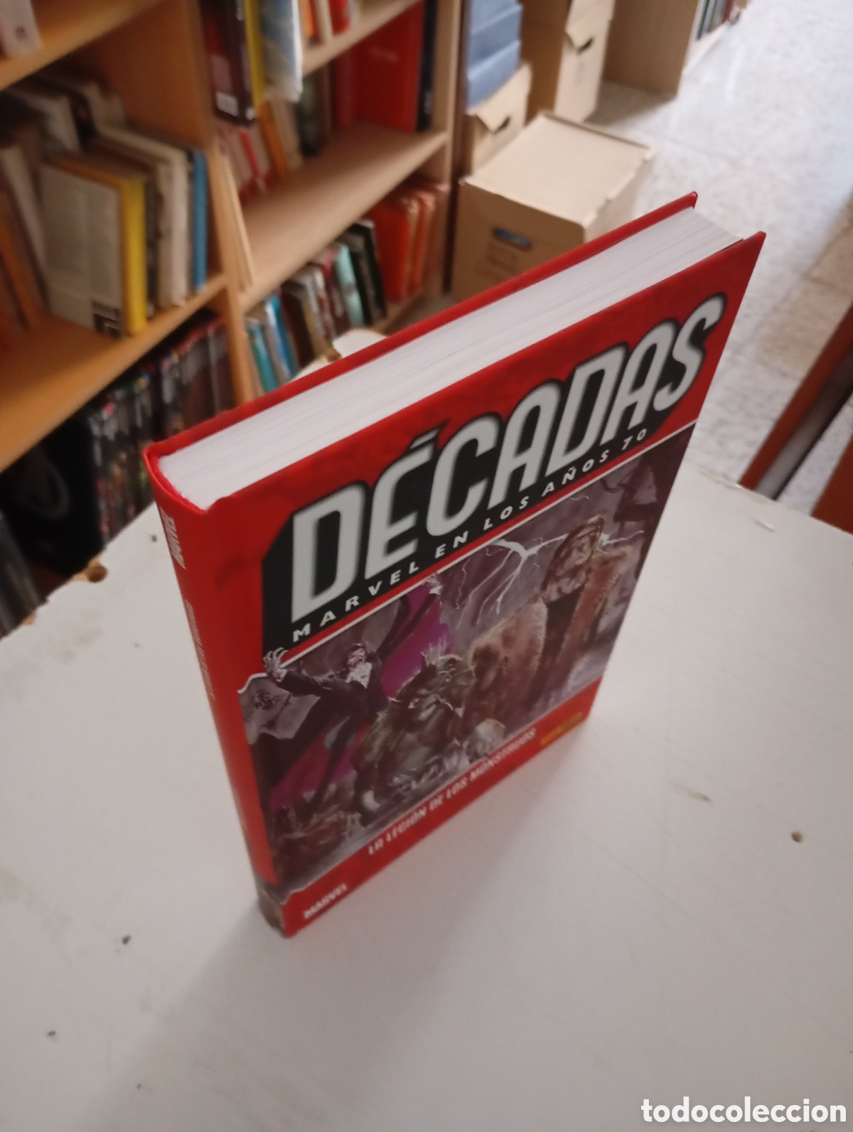 C&oacute;mics: D&Eacute;CADAS - MARVEL EN LOS A&Ntilde;OS 70 - LA LEGI&Oacute;N DE LOS MONSTRUOS - PANINI (MBE) - Foto 3
