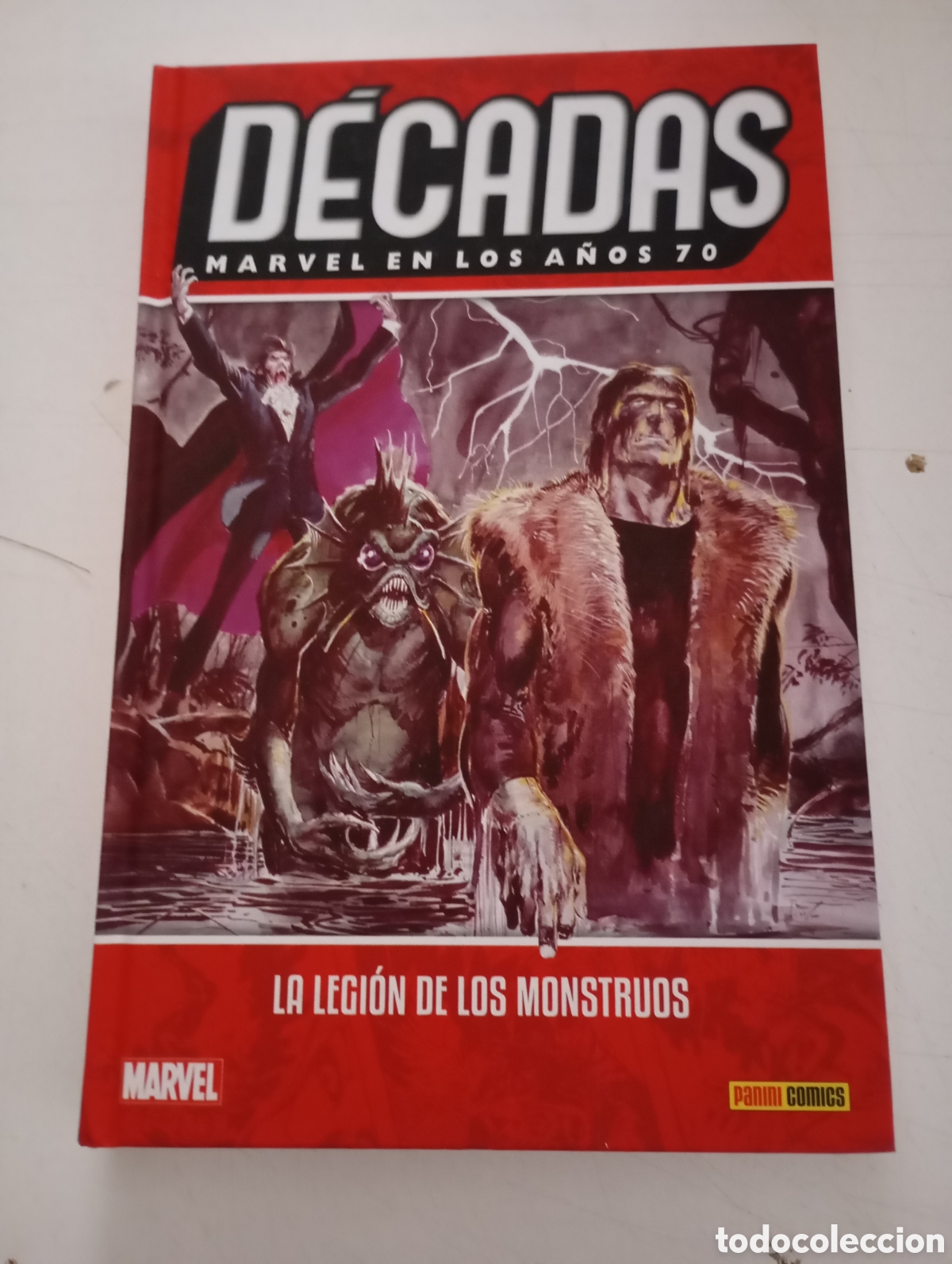 C&oacute;mics: D&Eacute;CADAS - MARVEL EN LOS A&Ntilde;OS 70 - LA LEGI&Oacute;N DE LOS MONSTRUOS - PANINI (MBE)