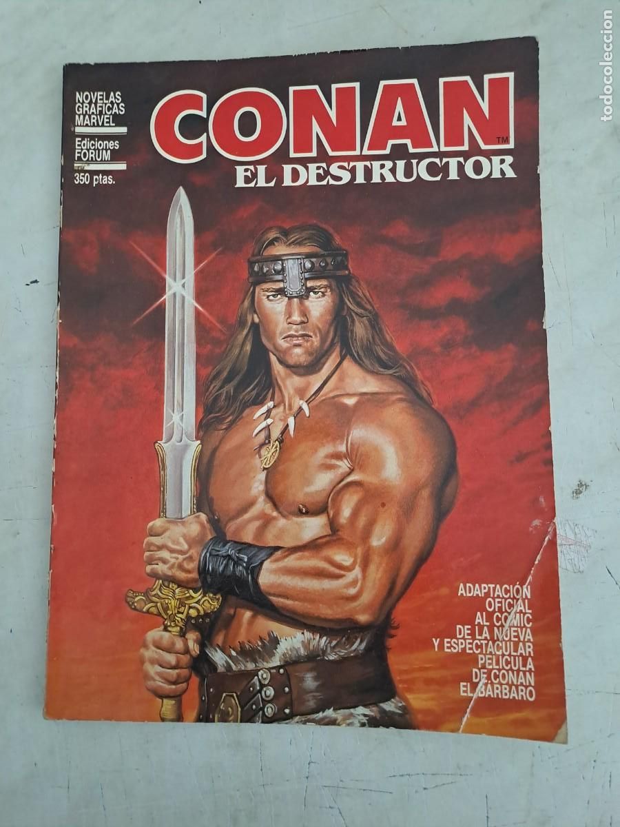C&oacute;mics: Conan el destructor, adaptaci&oacute;n oficial al comic, F&oacute;rum en buen estado - Foto 1