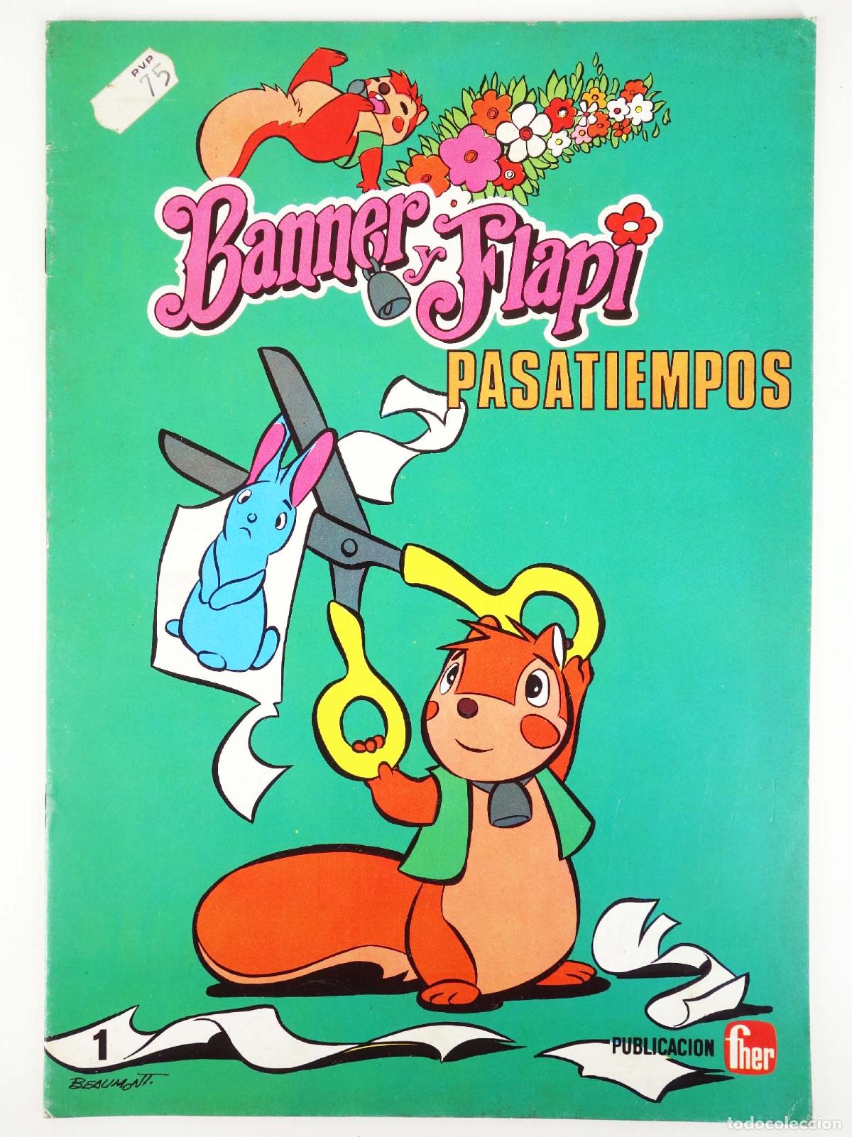 C&oacute;mics: BANNER Y FLAPI. PASATIEMPOS 1 (Beaumont) Fher, 1980 - Foto 1
