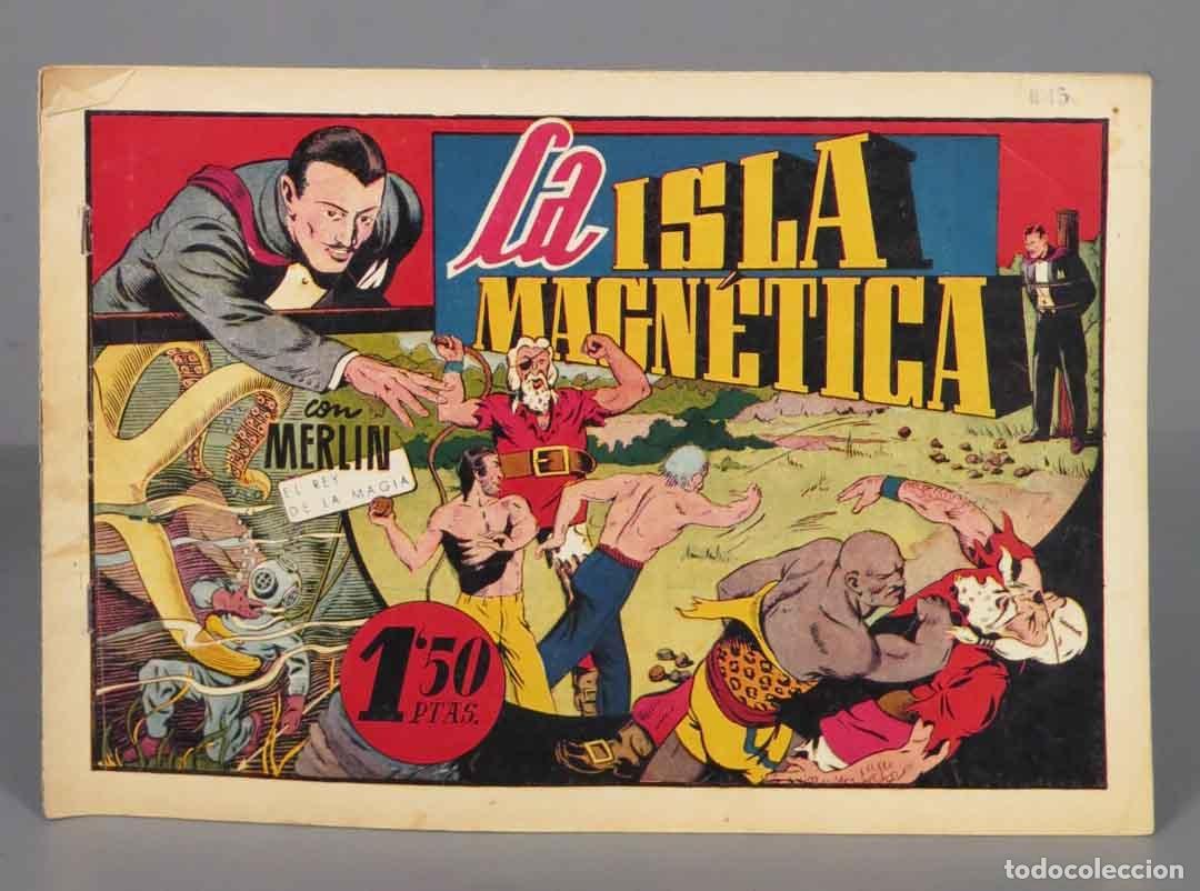C&oacute;mics: MERLIN EL REY DE LA MAGIA LA ISLA MAGNETICA - Foto 1