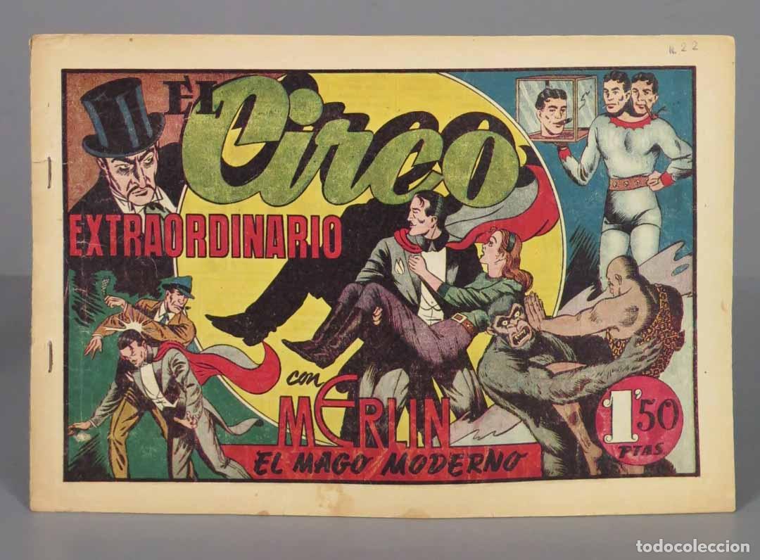 C&oacute;mics: MERLIN EL MAGO MODERNO EL CIRCO EXTRAORDINARIO - Foto 1
