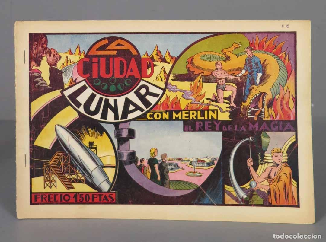 C&oacute;mics: Merl&iacute;n el mago - N&ordm; 7 la ciudad Lunar - Foto 1