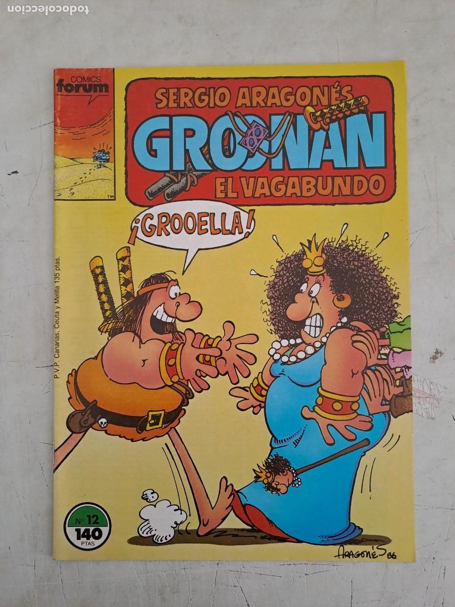 C&oacute;mics: Groonan 12, F&oacute;rum en muy buen estado - Foto 1
