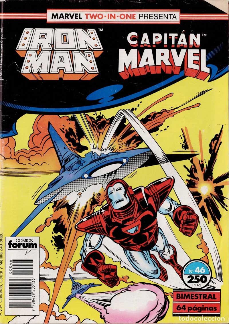 C&oacute;mics: Iron Man. Capit&aacute;n Marvel N&ordm; 46 - Foto 1