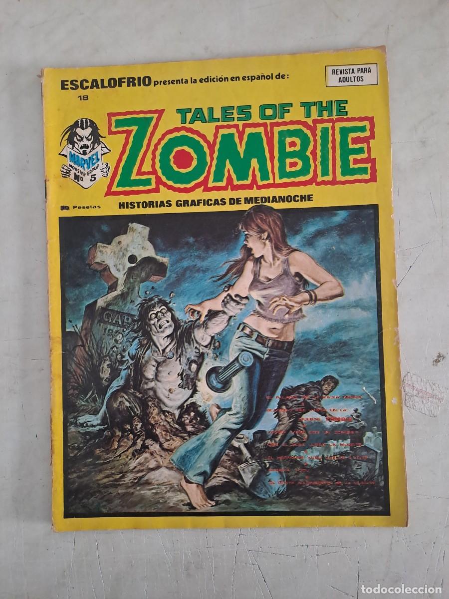 C&oacute;mics: Escalofri&oacute; 18, zombie, V&eacute;rtice en buen estado - Foto 1