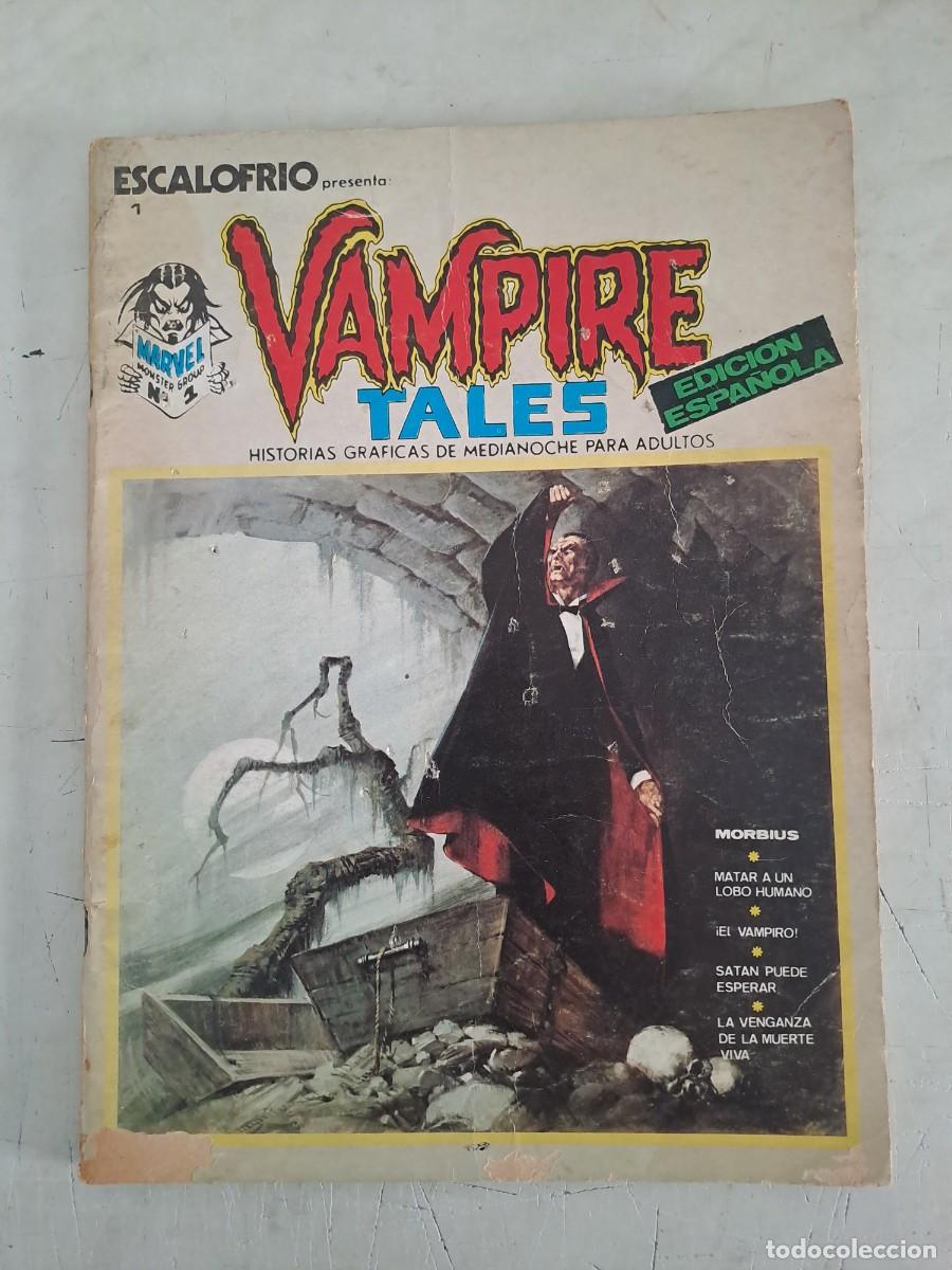 C&oacute;mics: Escalofri&oacute; 1, Vampire, V&eacute;rtice en buen estado