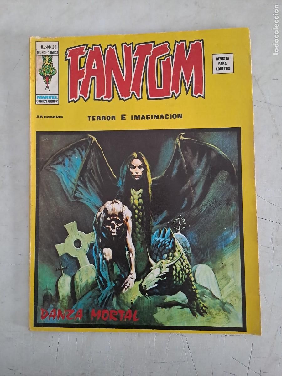C&oacute;mics: Fantom 20 V-2, V&eacute;rtice en muy buen estado - Foto 1