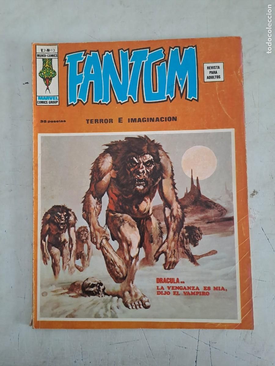 C&oacute;mics: Fantom 13 V-2, V&eacute;rtice en buen estado - Foto 1