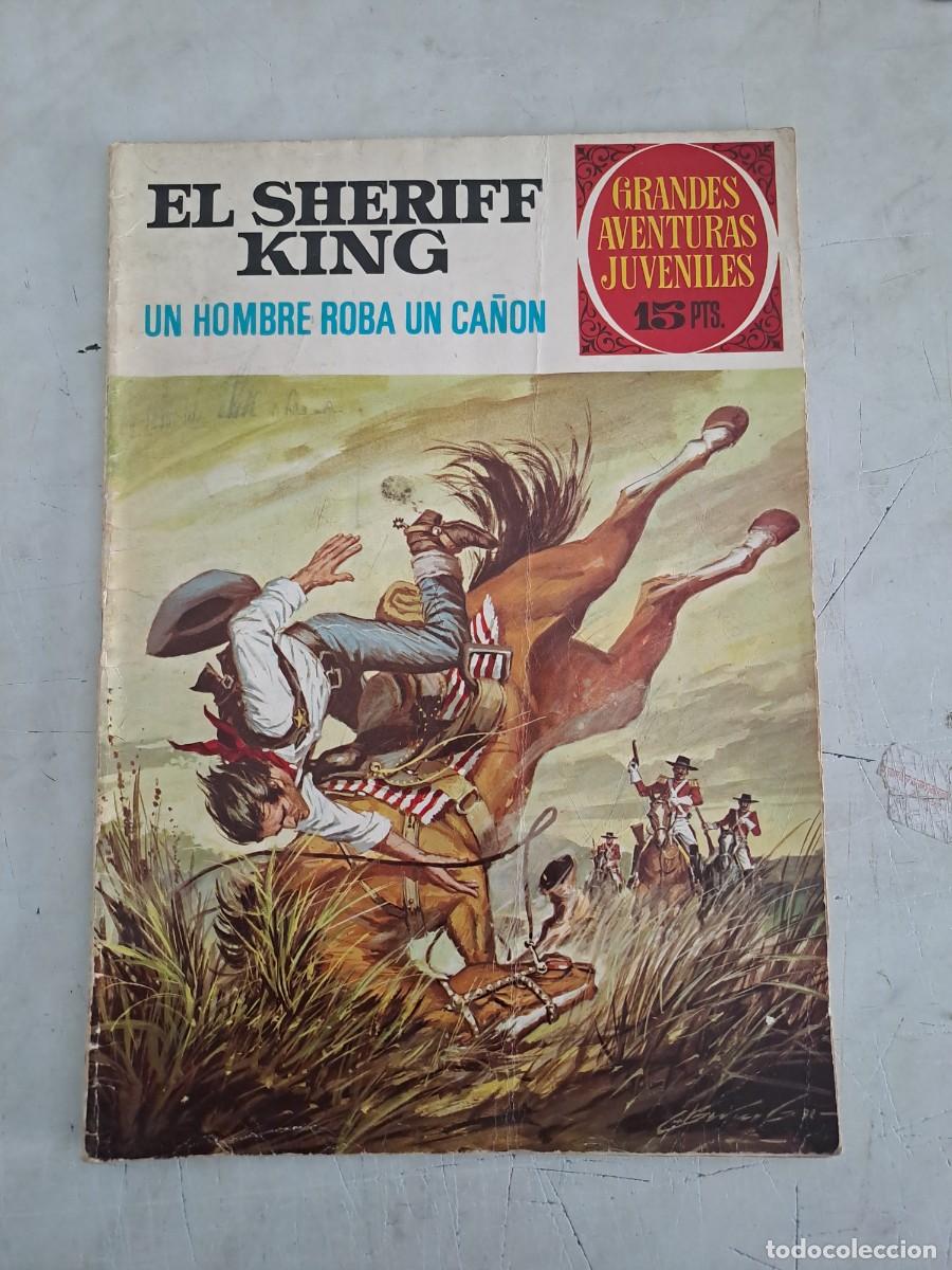 C&oacute;mics: El sheriff King 34, Bruguera en buen estado - Foto 1