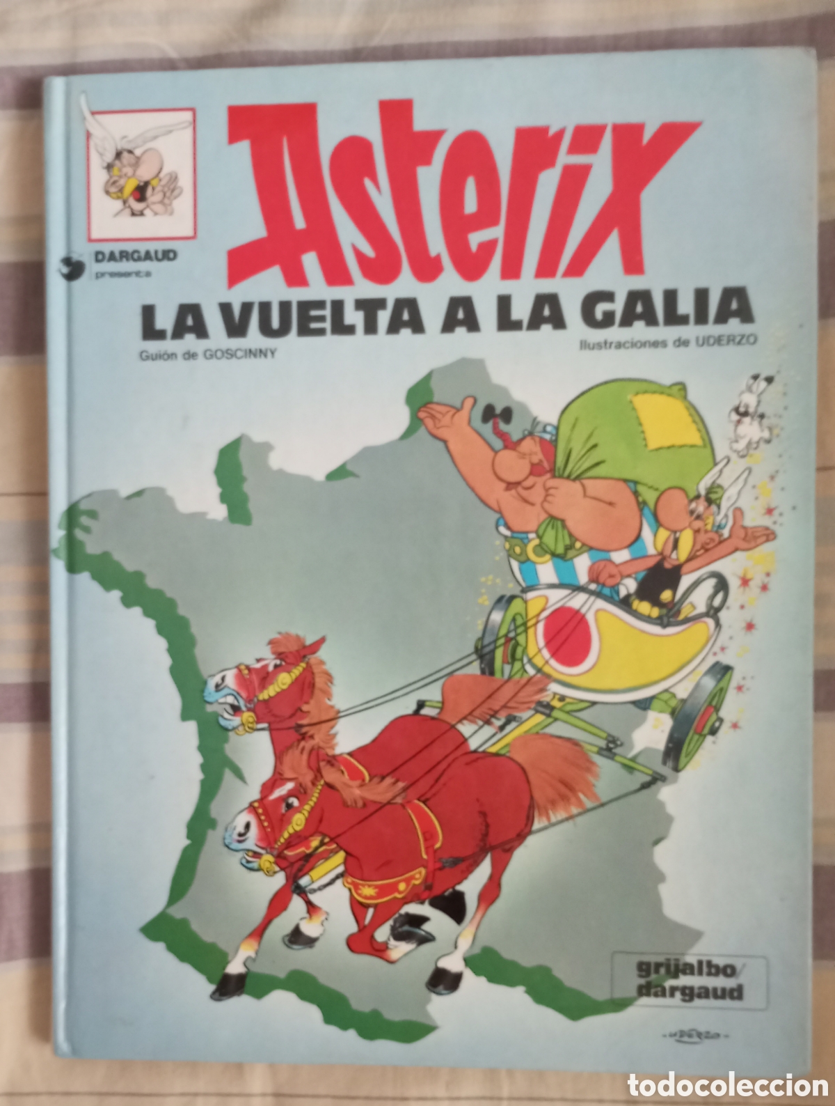 C&oacute;mics: Asterix la vuelta a la Galia grijalbo edici&oacute;n especial circulo de lectores 194 pastas duras