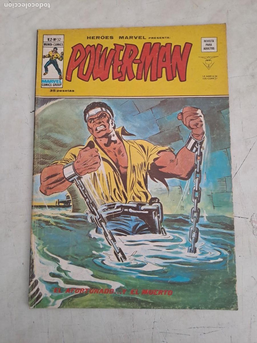 Comics: Power-man 32, V-2, V&eacute;rtice en buen estado