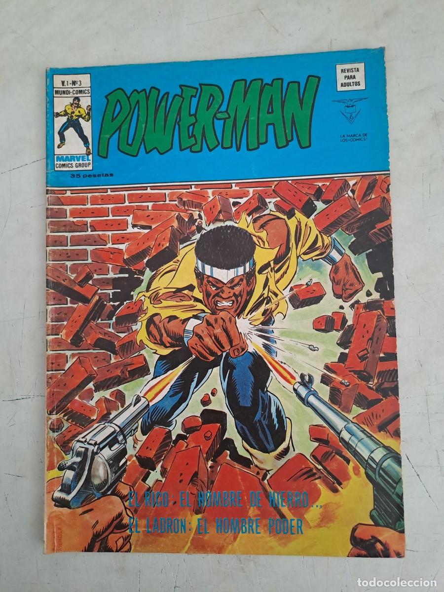 Comics: Power-man 3, V-1, V&eacute;rtice en buen estado