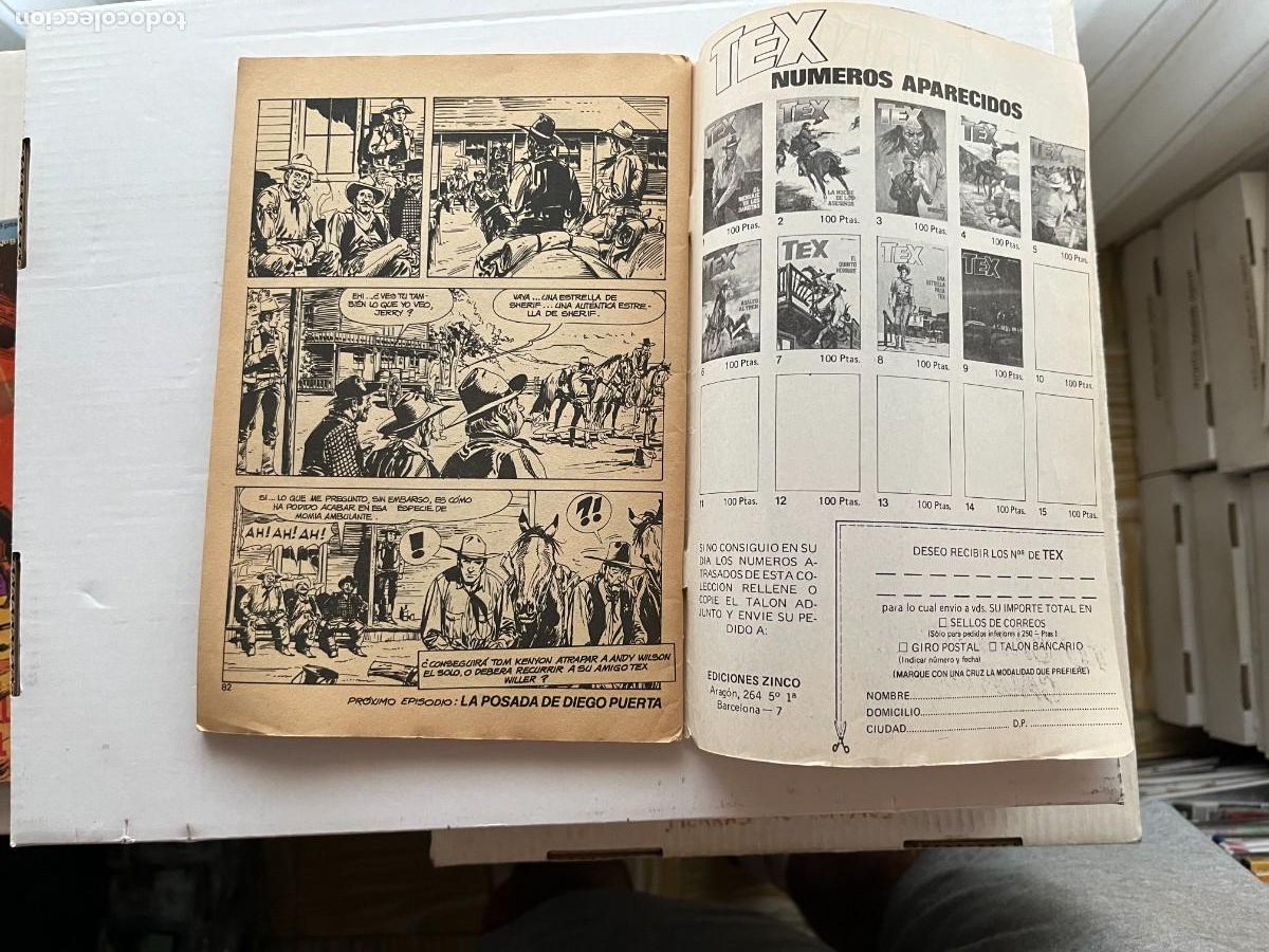 C&oacute;mics: TEX EL ULTIMATUM DE TEX - COMIC TEBEO KREATEN - Foto 3
