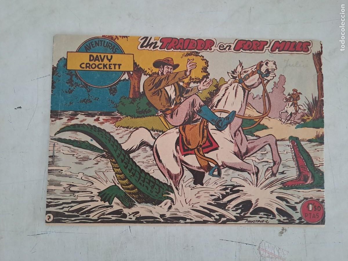 C&oacute;mics: Davy Crockett 7, Ferma en muy buen estado - Foto 1