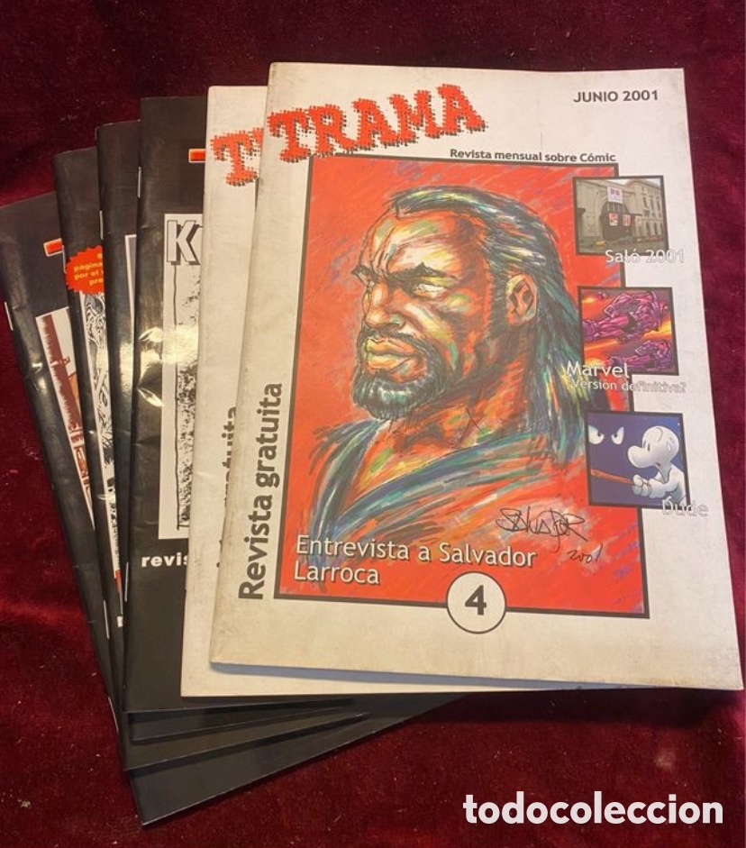 C&oacute;mics: 6 ejemplares Revista Trama. C&oacute;mic. - Foto 1