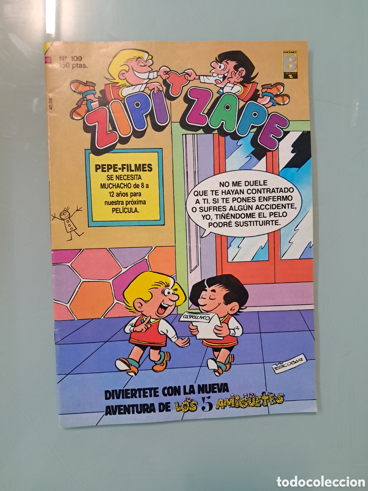 C&oacute;mics: Zipi Zape 150 pesetas numero 109 - Foto 1