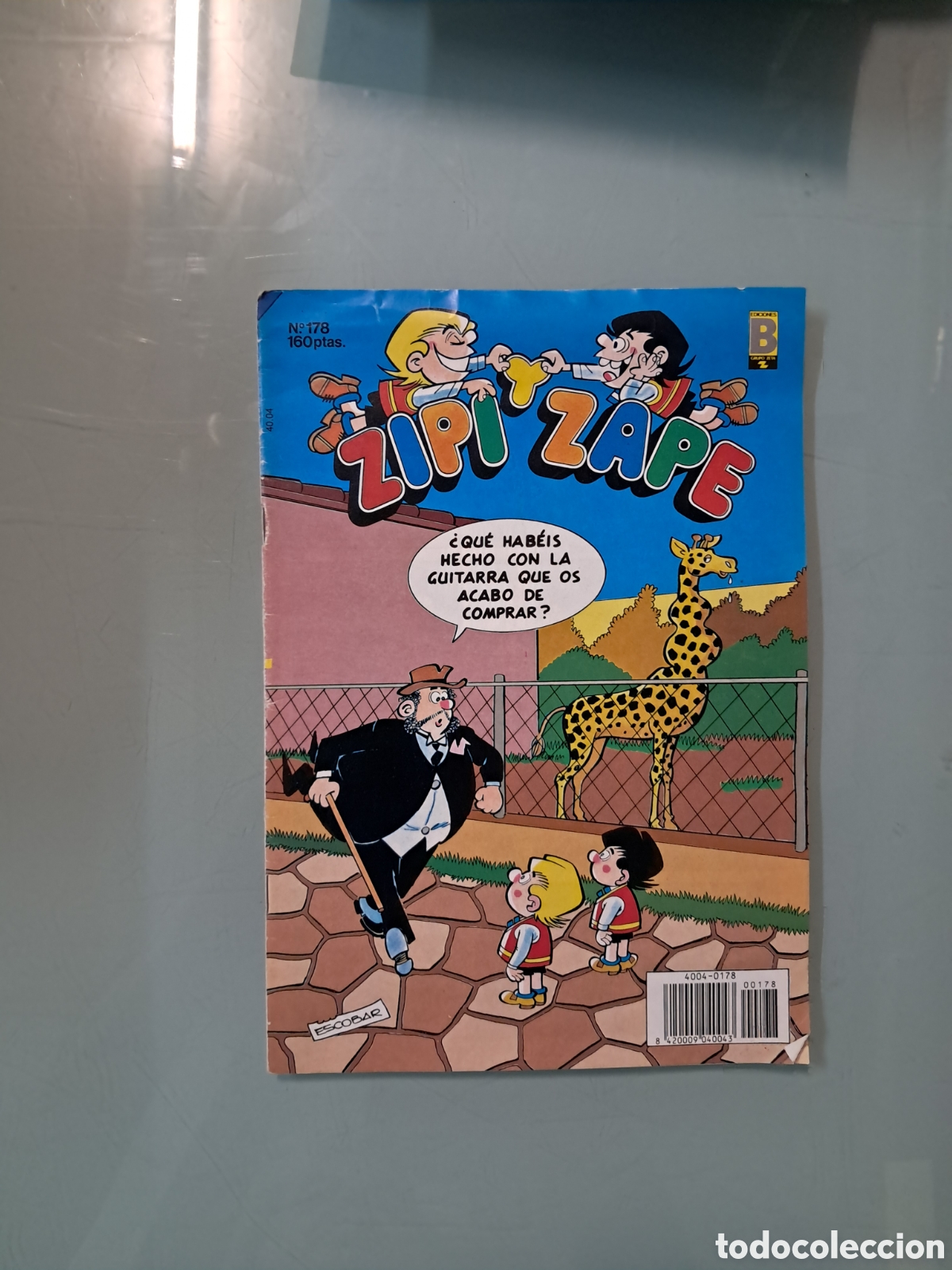 C&oacute;mics: Zipi Zape, 160 pesetas, n&uacute;mero 178