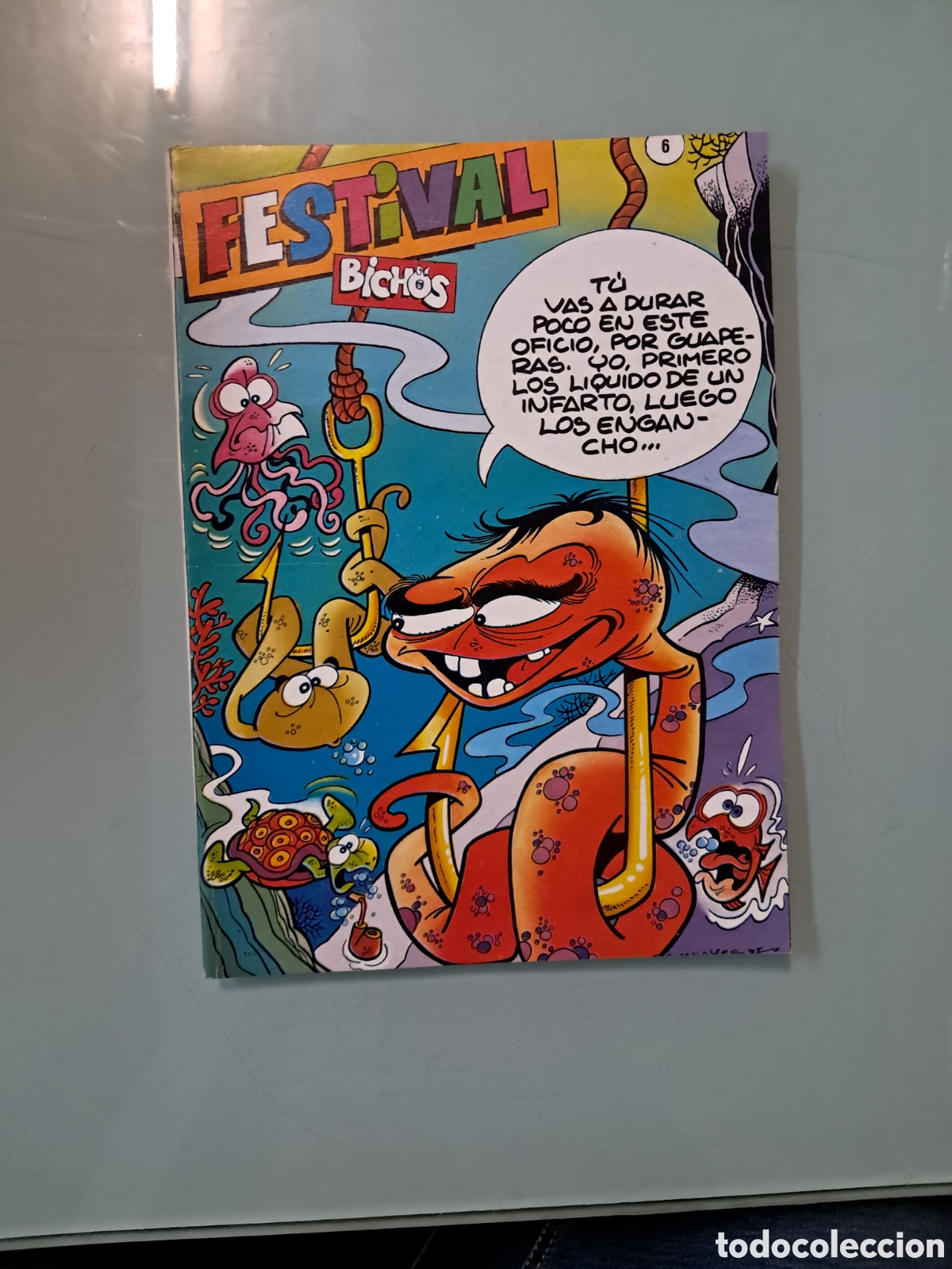 C&oacute;mics: Festival, Bichos, n&uacute;mero 6, 250 pesetas - Foto 1
