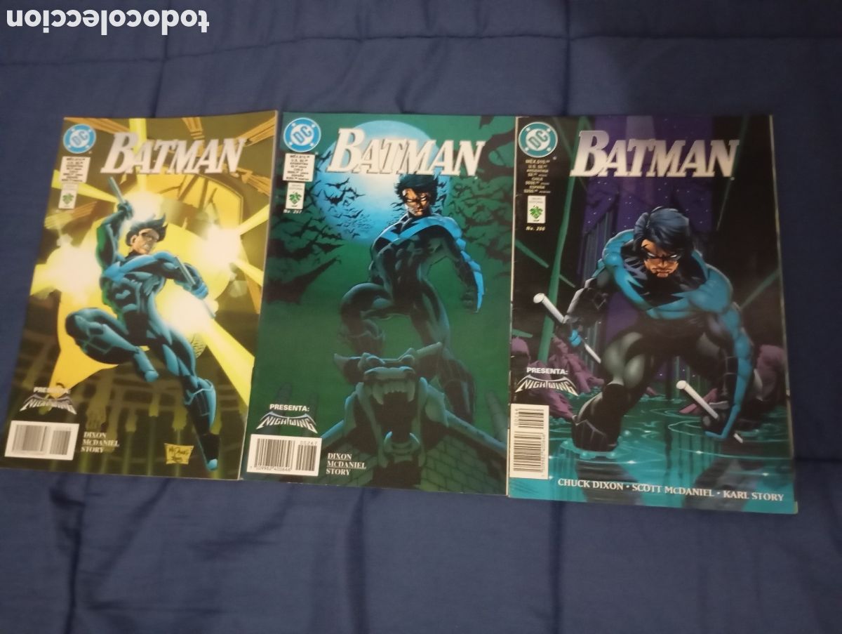 C&oacute;mics: BATMAN PRESENTA NIGHTWING N&ordm; 266 AL 268 (COMPLETA) - EDITORIAL VID - Foto 1