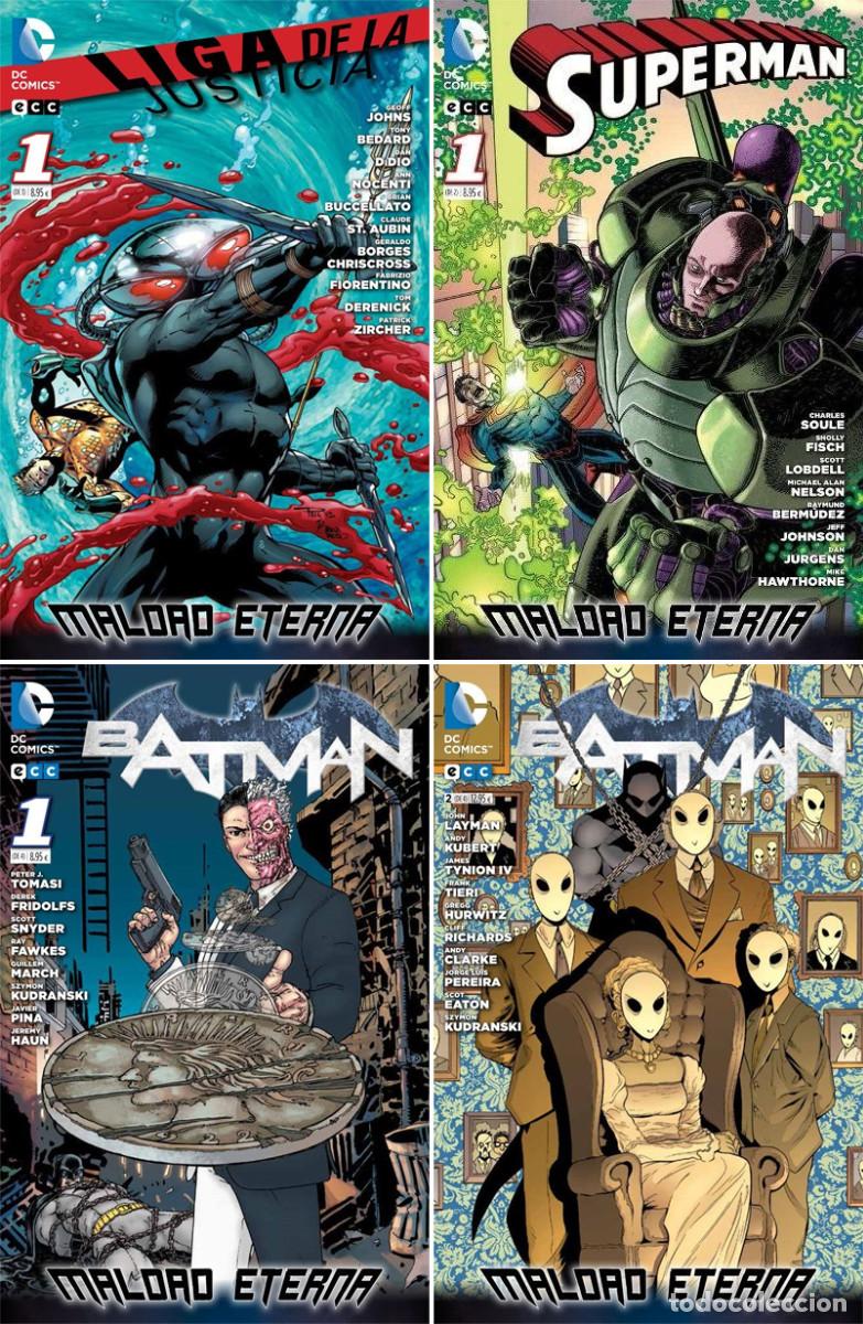 C&oacute;mics: TODO DC MALDAD ETERNA SAGA COMPLETA (ECC 9 Vol.) Lote indivisible, &iexcl;SUPER OFERTA!