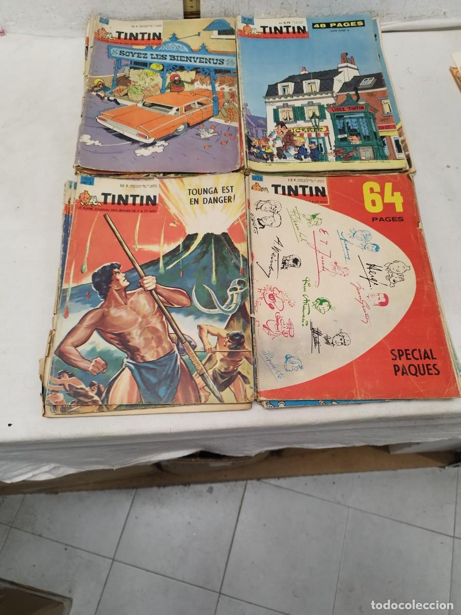 C&oacute;mics: Lote de 30 comics de Tintin, n&uacute;meros en descripci&oacute;n. En Frances. - Foto 1