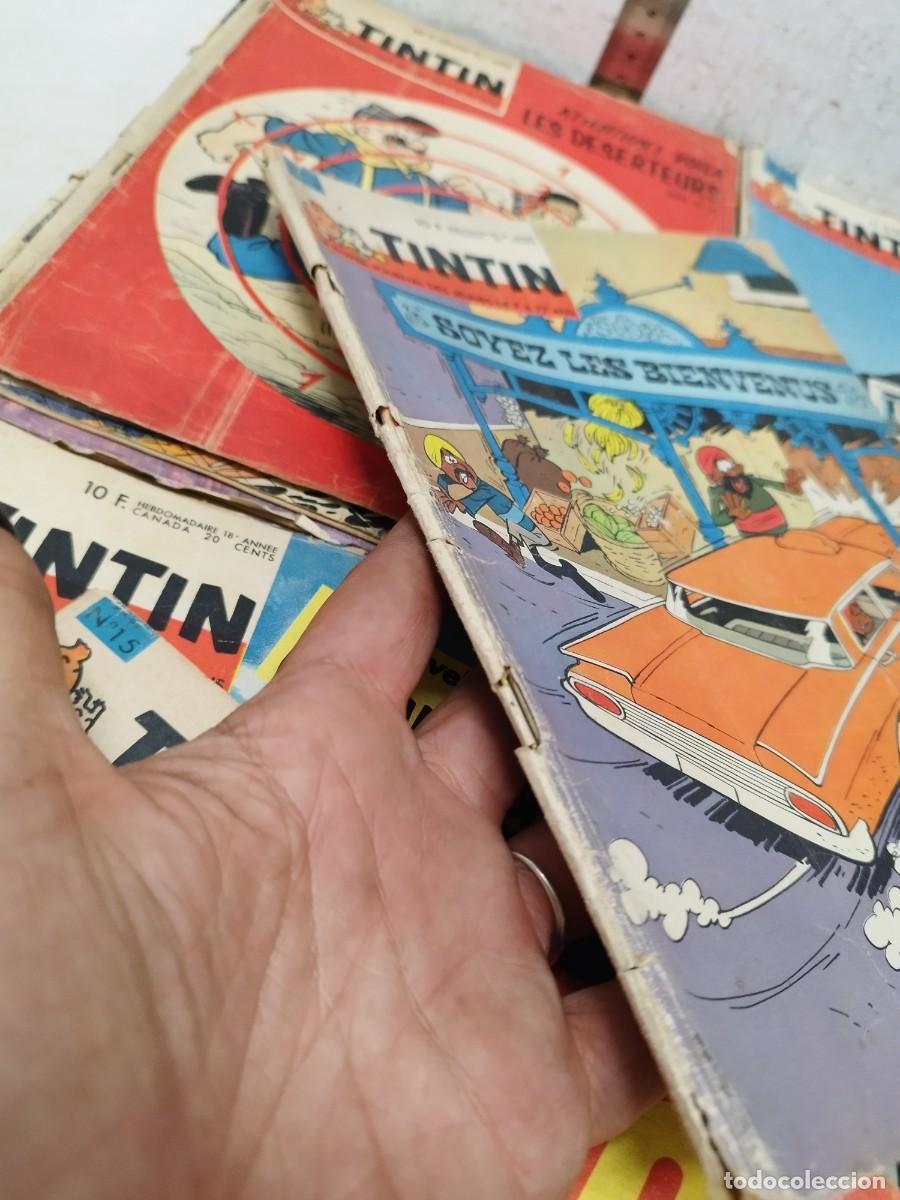 C&oacute;mics: Lote de 30 comics de Tintin, n&uacute;meros en descripci&oacute;n. En Frances. - Foto 3