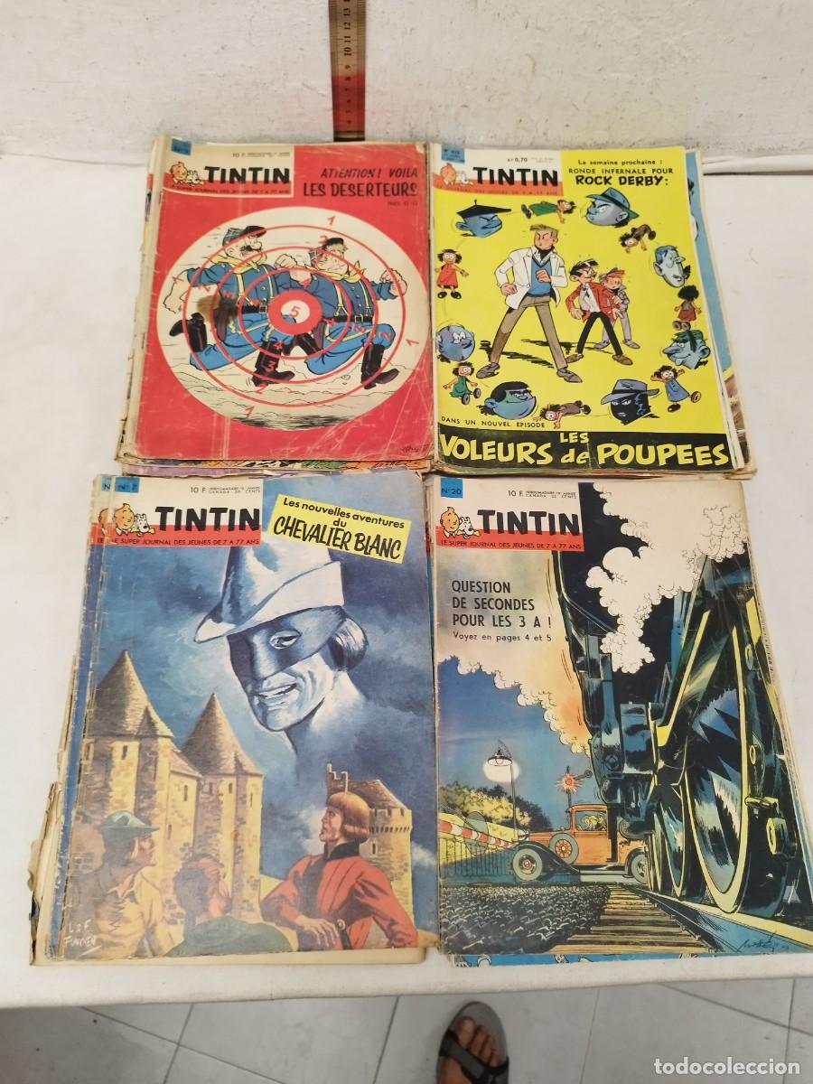 C&oacute;mics: Lote de 30 comics de Tintin, n&uacute;meros en descripci&oacute;n. En Frances. - Foto 4