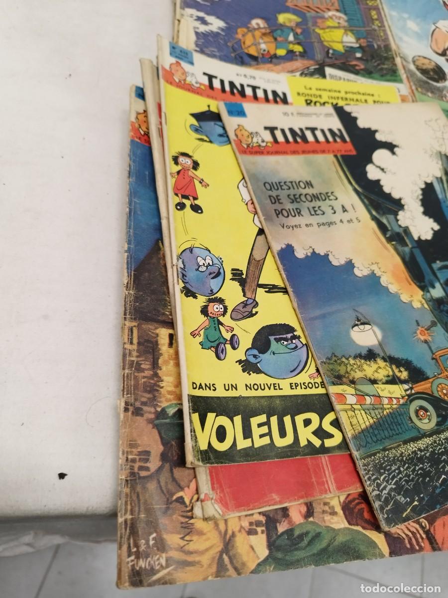 C&oacute;mics: Lote de 30 comics de Tintin, n&uacute;meros en descripci&oacute;n. En Frances. - Foto 5