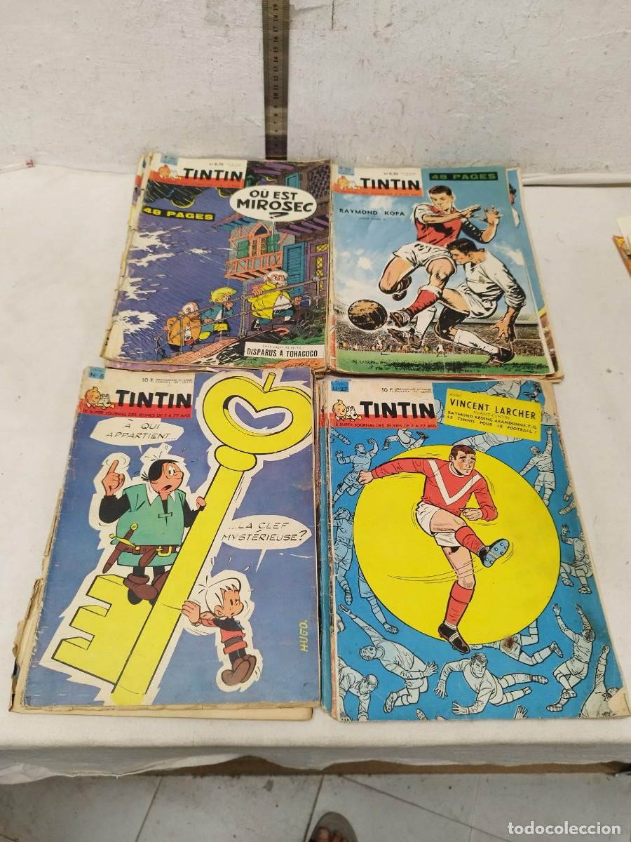 C&oacute;mics: Lote de 30 comics de Tintin, n&uacute;meros en descripci&oacute;n. En Frances. - Foto 6