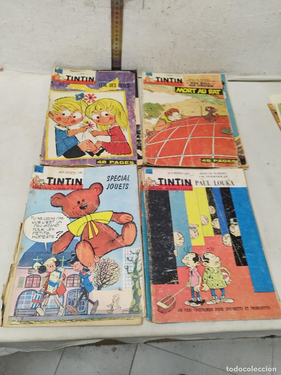 C&oacute;mics: Lote de 30 comics de Tintin, n&uacute;meros en descripci&oacute;n. En Frances. - Foto 9