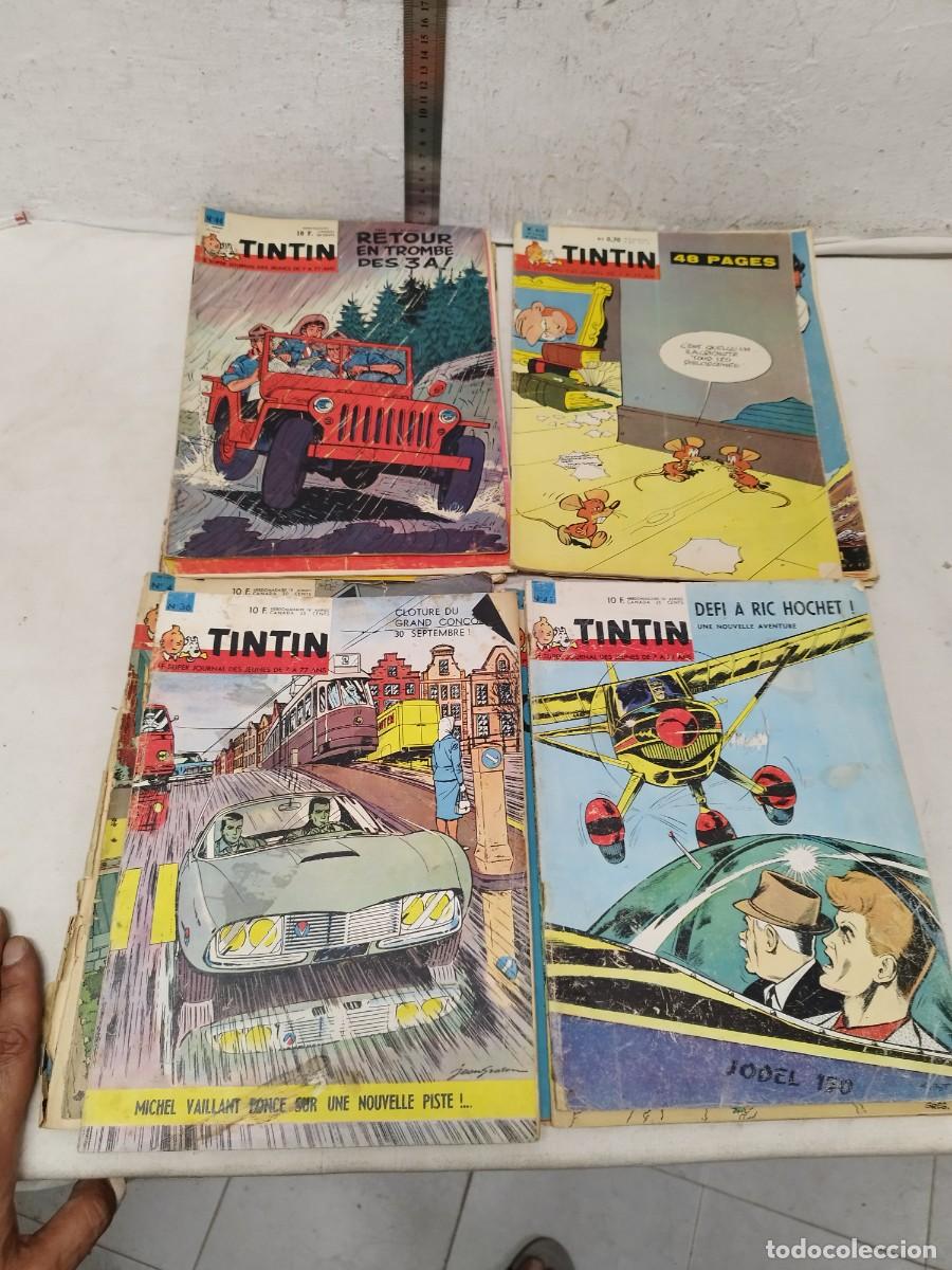 C&oacute;mics: Lote de 30 comics de Tintin, n&uacute;meros en descripci&oacute;n. En Frances. - Foto 11