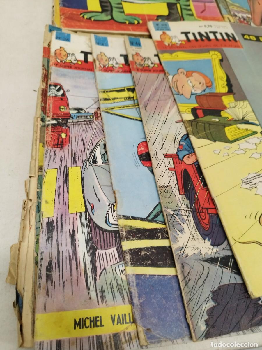 C&oacute;mics: Lote de 30 comics de Tintin, n&uacute;meros en descripci&oacute;n. En Frances. - Foto 12