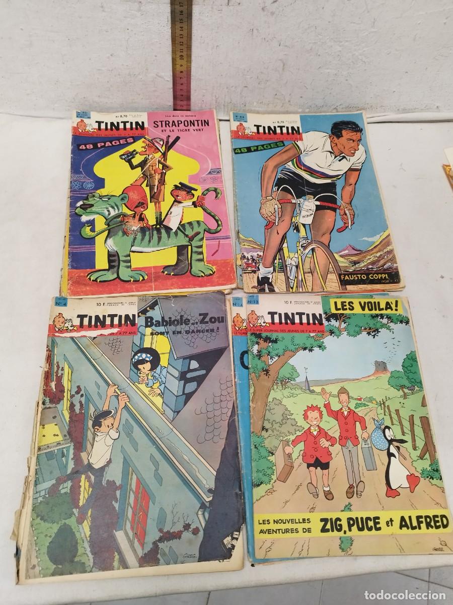 C&oacute;mics: Lote de 30 comics de Tintin, n&uacute;meros en descripci&oacute;n. En Frances. - Foto 13