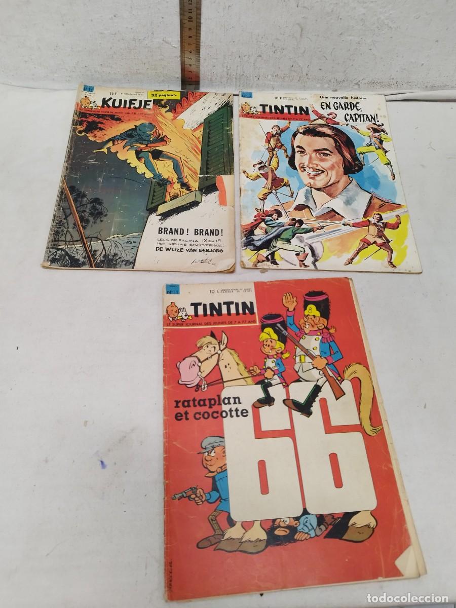 C&oacute;mics: Lote de 30 comics de Tintin, n&uacute;meros en descripci&oacute;n. En Frances. - Foto 18