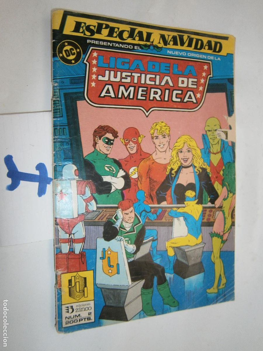 C&oacute;mics: ANTIGUO COMIC - LIGA DE LA JUSTICIA DE AMERICA - Foto 1