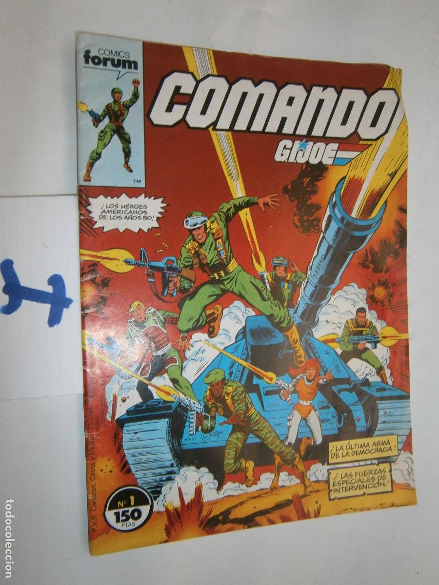 C&oacute;mics: ANTIGUO COMIC - COMANDO GIJOE - Foto 1