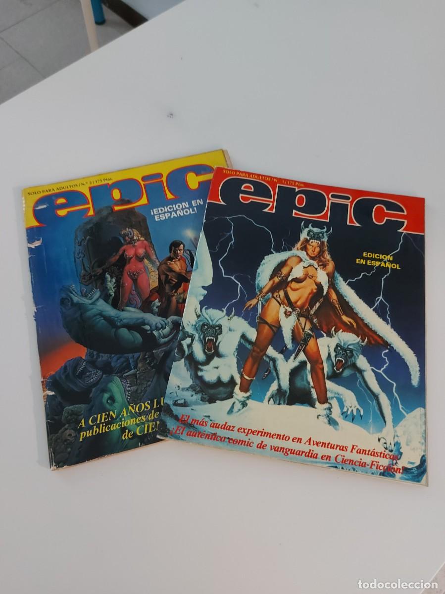C&oacute;mics: LOTE EPIC N.&ordm; 1 Y 2 (DE 3). GRAPA. DISTRINOVEL. 1982. - Foto 1