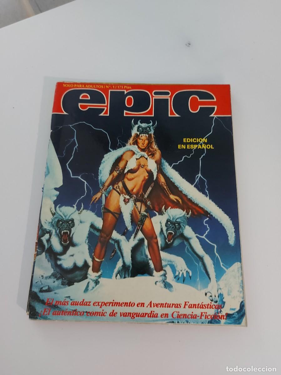 C&oacute;mics: LOTE EPIC N.&ordm; 1 Y 2 (DE 3). GRAPA. DISTRINOVEL. 1982. - Foto 2