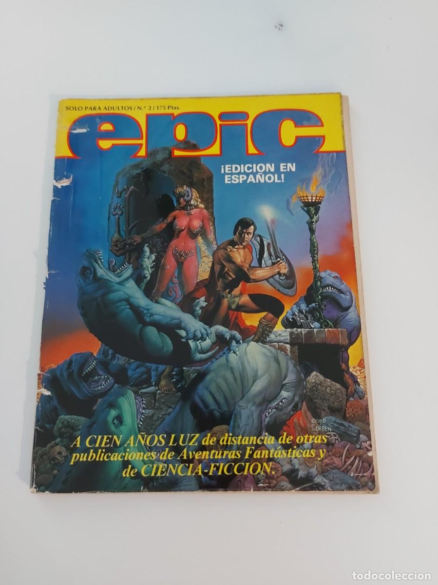 C&oacute;mics: LOTE EPIC N.&ordm; 1 Y 2 (DE 3). GRAPA. DISTRINOVEL. 1982. - Foto 3