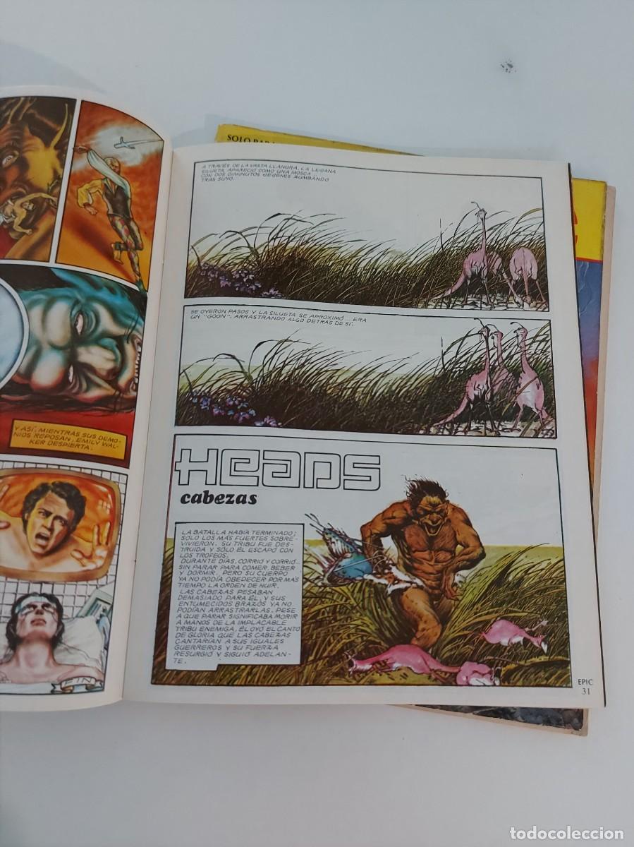 C&oacute;mics: LOTE EPIC N.&ordm; 1 Y 2 (DE 3). GRAPA. DISTRINOVEL. 1982. - Foto 9