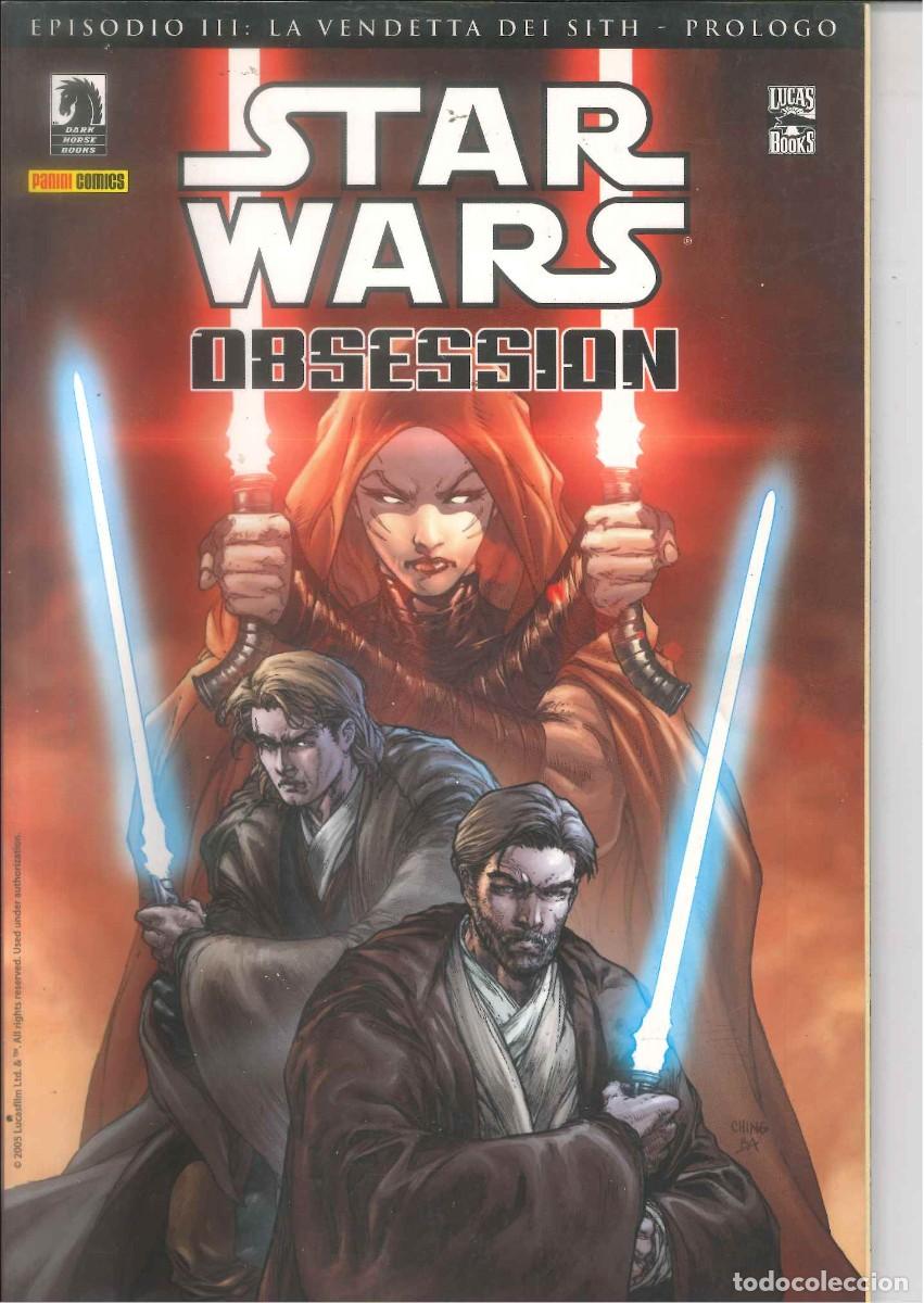 C&oacute;mics: STAR WARS OBSESION EN ITALIANO PANINI - Foto 1