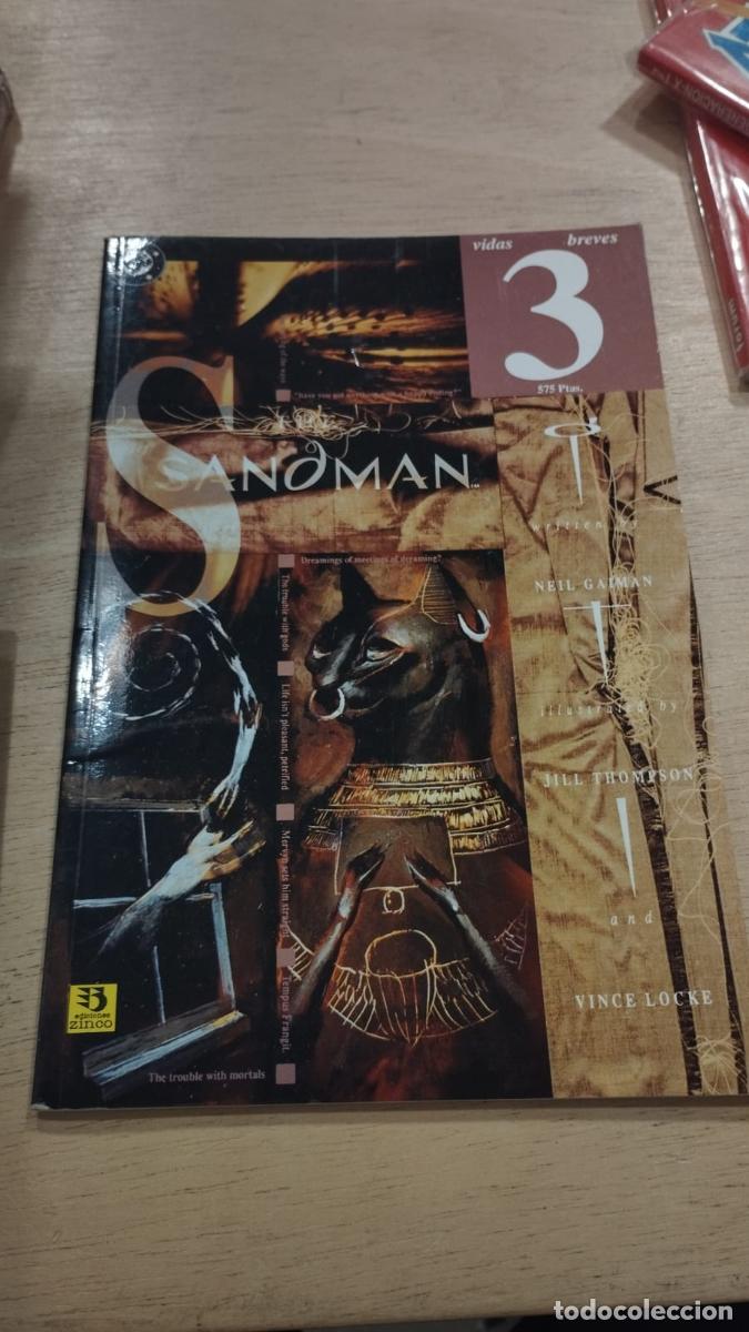 C&oacute;mics: SANDMAN VIDAS BREVES - LIBRO 3 - EDICIONES ZINCO - Foto 1