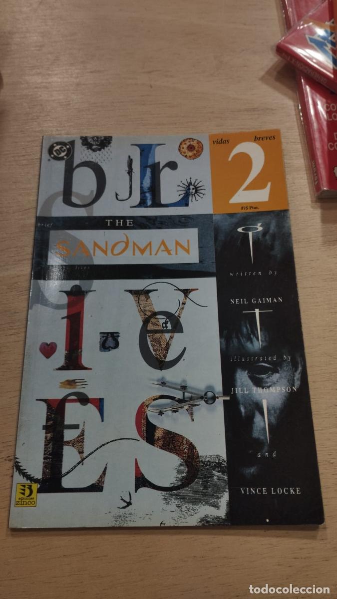 C&oacute;mics: SANDAMAN VIDAS BREVES - LIBRO 2 - EDICIONES ZINCO - Foto 1