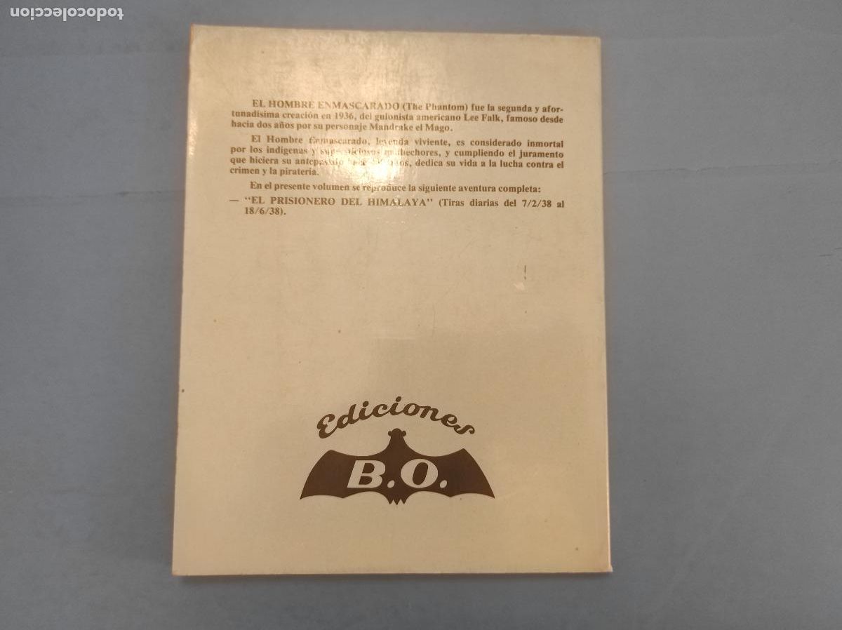 C&oacute;mics: COMIC EL HOMBRE ENMASCARADO A&Ntilde;O 1981 EDICIONES B.O. - Foto 3