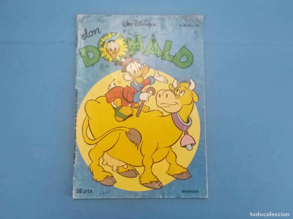 C&oacute;mics: COMIC DON DONALD N&ordm; 62 EDITORIAL MONTENA - Foto 1