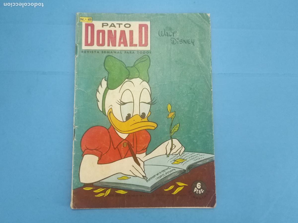 C&oacute;mics: COMIC PATO DONALD N&ordm; 49 EDITORIAL ZARAGOZANO - Foto 1