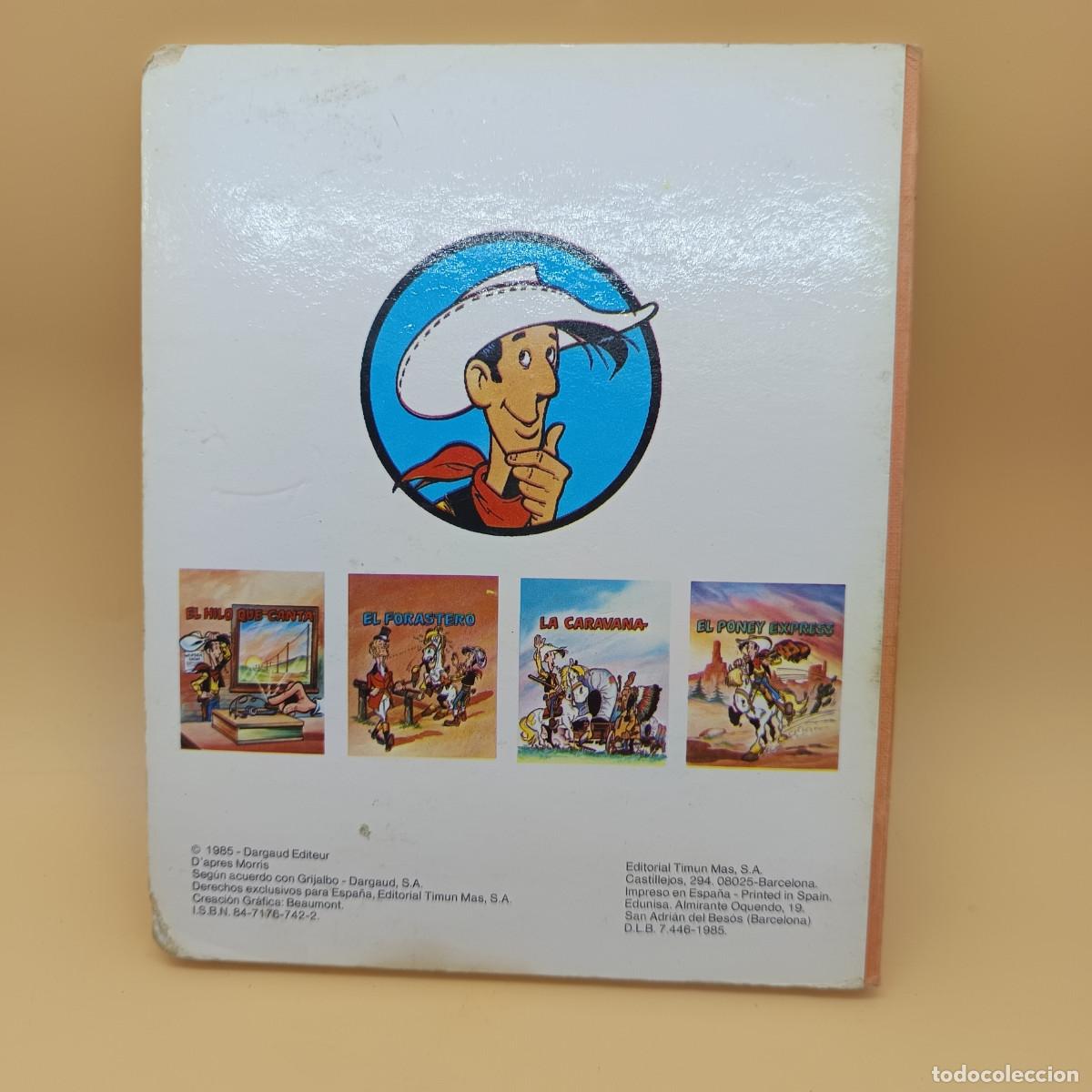 C&oacute;mics: LUCKY LUKE, EL HILO QUE CANTA- TIMUN MAS 1985 - Foto 4