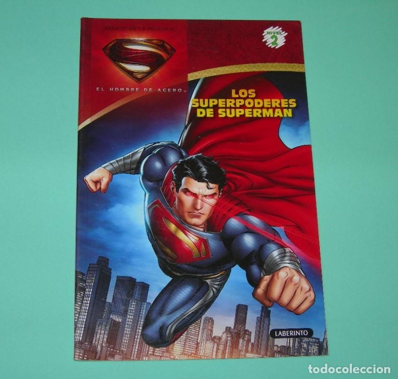 C&oacute;mics: LOS SUPERPODERES DE SUPERMAN - EL HOMBRE DE ACERO - FRANK WHITMAN - EDICIONES LABERINTO - - Foto 1